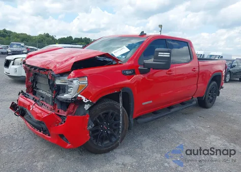 2022 GMC Sierra 1500 Limited 4Wd Short Box Elevation/4Wd Standard Box Elevation from USA, damaged, VIN 3GTU9CET1NG187828